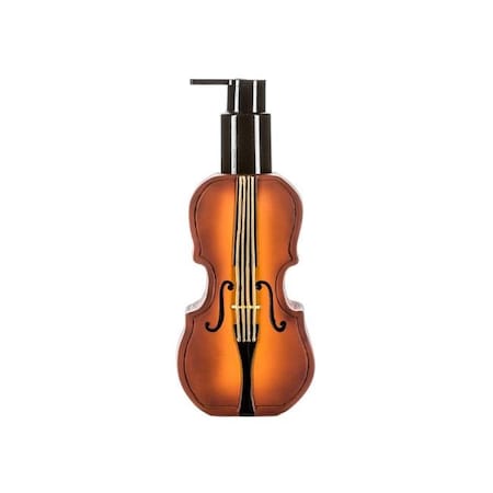 Borders Unlimited Borders Unlimted 70013 Music Brown Violin Lotion & Soap Dispenser 70013